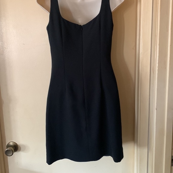 Laundry by Shelli Segal black dress w floral size 4 - Picture 4 of 10